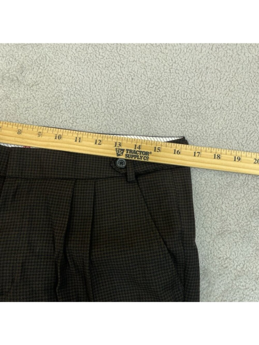Brooks Brothers Women's 8 Brown Wool Blend Dress Pants Straight Leg  P0895 - Picture 3 of 12